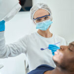 dentist and patient