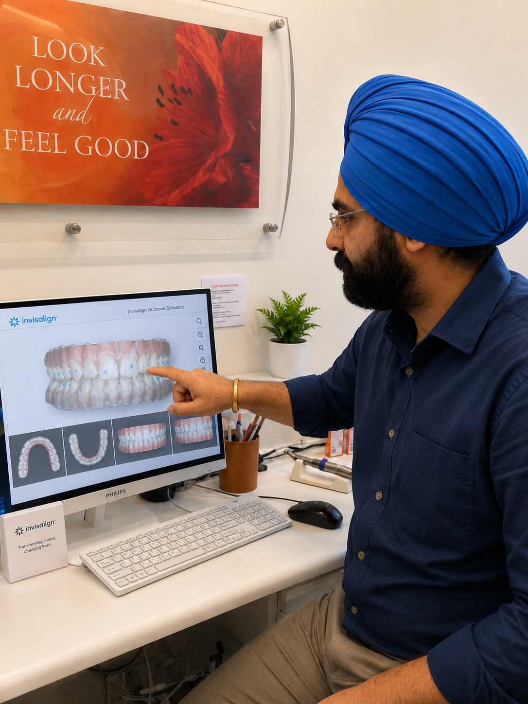 Invisalign Digital Smile Scan and Treatment Plan
