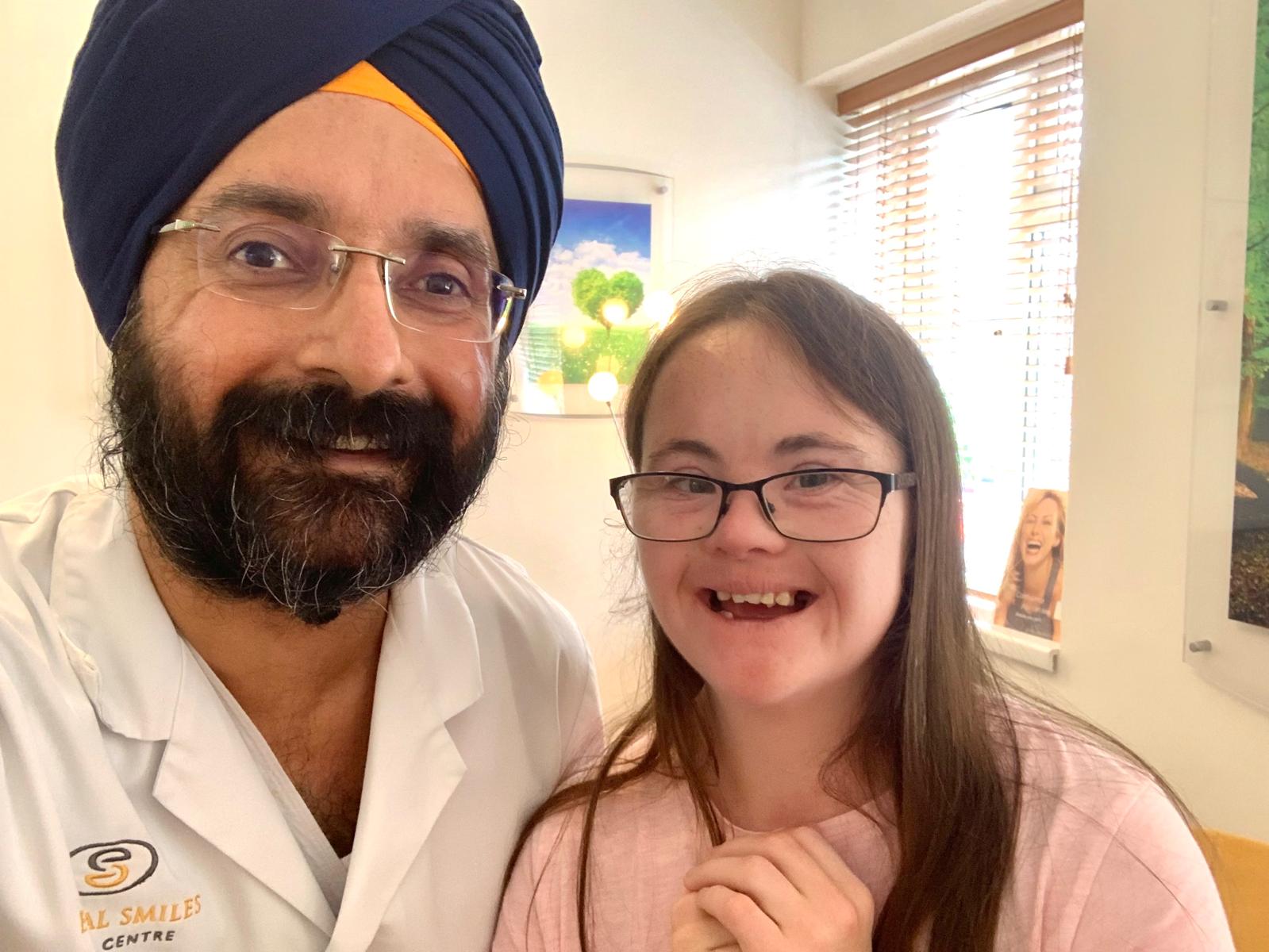 Patient smile