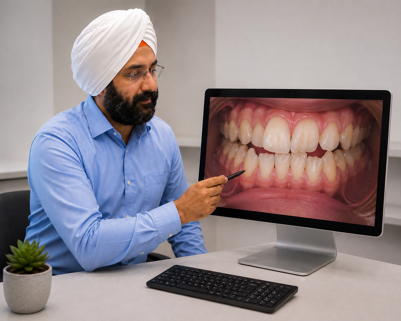 Clinical assessment and smile planning