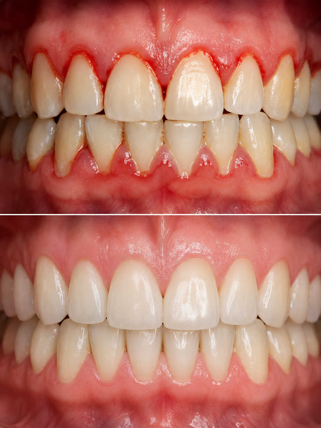 Stop bleeding,receding gums & losse teeth