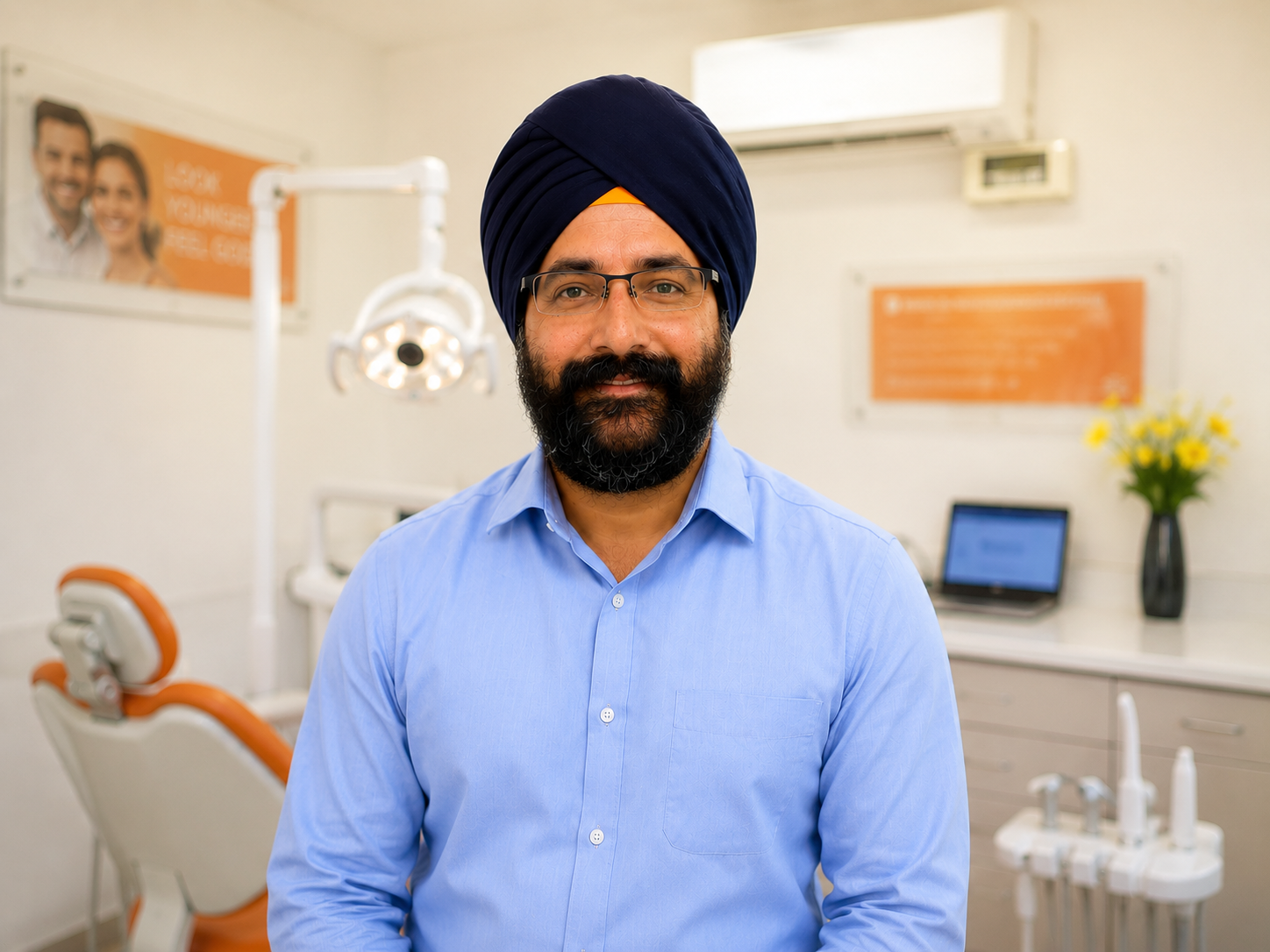 Dr Harginder Singh, implant dentist Solihull